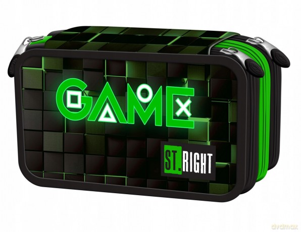 Piórnik potrójny z wyposażeniem PC5 Green Game