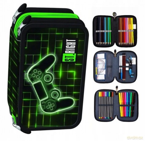 Piórnik potrójny z wyposażeniem PC5 Neon Pad
