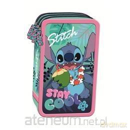 Piórnik potrójny z wyposażeniem Stitch Stay cool