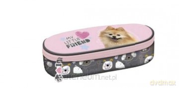 Piórnik saszetka z klapką PCL1 Sweet Pomeranian