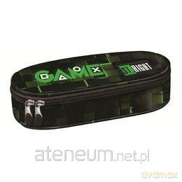 Piórnik saszetka z wewnętrzną klapką Green Game