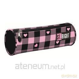 Piórnik tuba PU1 Pink Checkered