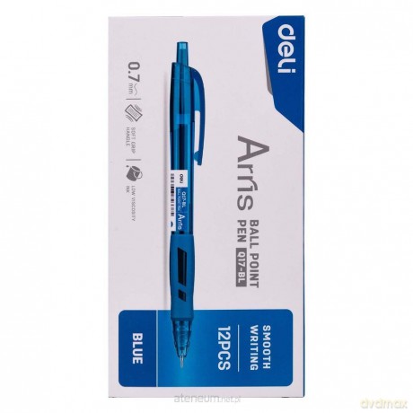 Pióro kulkowe 0,7mm Arris niebieskie (12szt)
