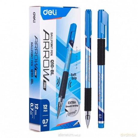 Pióro kulkowe Arrow Pro 0,7mm niebieskie (12szt)