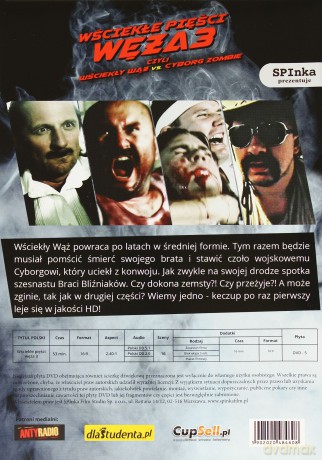 Wściekłe Pięści Węża 3 [DVD]