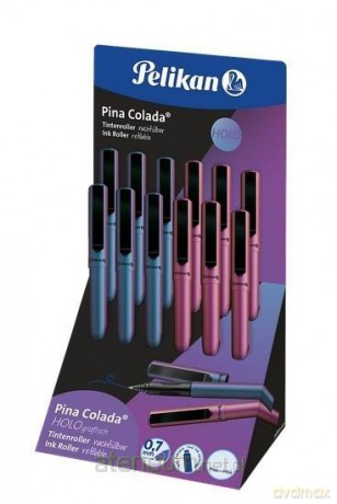 Pióro kulkowe Pina Colada Holo mix (12szt)