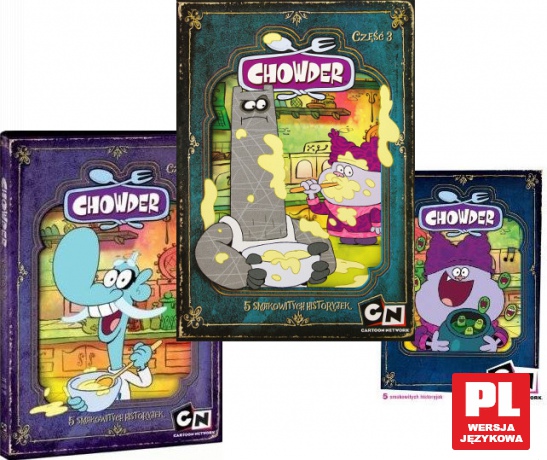 Chowder odcinki 1-15 Pakiet [3DVD]