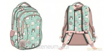 Plecak 3 komorowy BP26 Charming Cats