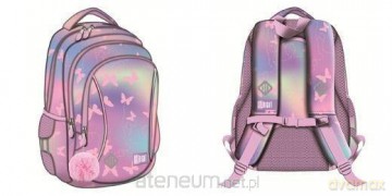 Plecak 3 komorowy BP26 Pink Butterflies