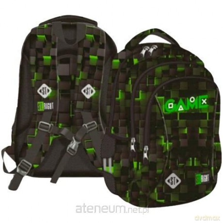 Plecak 3 komorowy BP77 Green Game