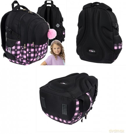 Plecak 4 komorowy BP1 Pink Checkered