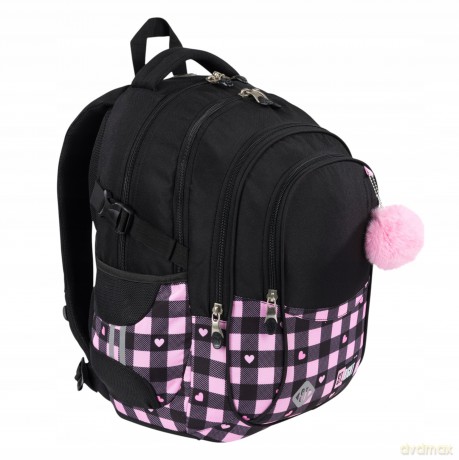 Plecak 4 komorowy BP1 Pink Checkered