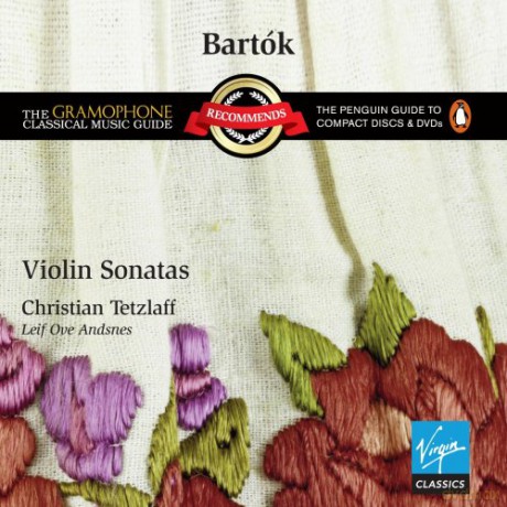 Tetzlaff: Recommends Bartok: Violin Sonatas [CD]