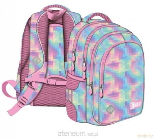 Plecak 4 komorowy BP58 Pastel Pixels