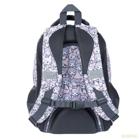 Plecak 4 komorowy Kuromi pink
