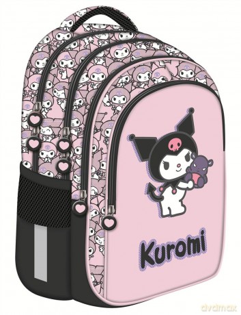 Plecak 4 komorowy Kuromi pink