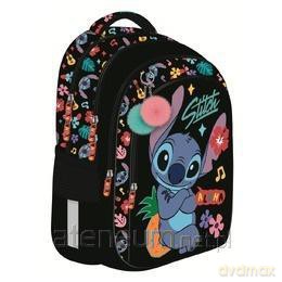 Plecak 4 komorowy Stitch black Aloha