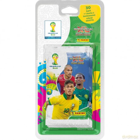 PANINI FIFA World Cup 2014 Brasil Karty 5-pak + 1 Karta LE [KARTY]