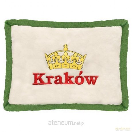 Poduszka Kraków zielona 34x24cm