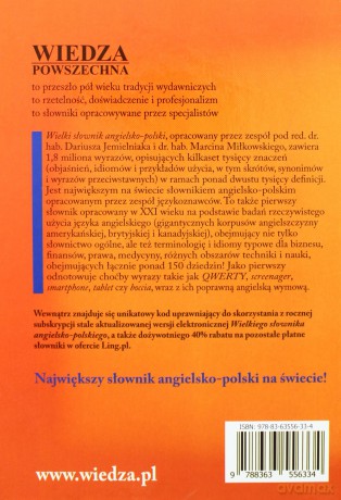 Wielki słownik angielsko - polski [2xKSIĄŻKA]