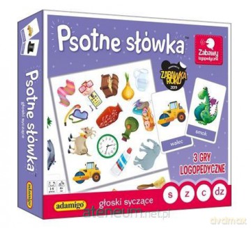 Psotne słówka - głoski syczące [GRA]