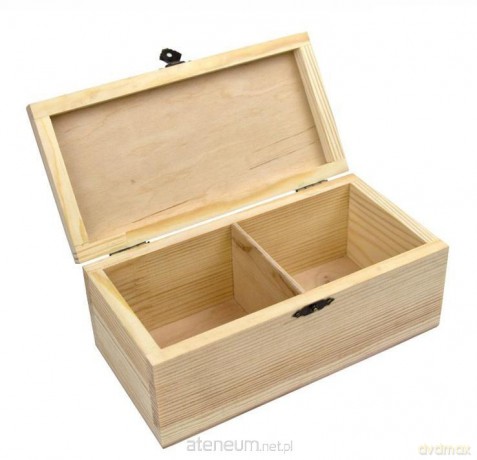 Pudełko drewniane z zamkiem 20x10x8cm