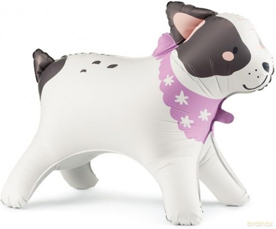 Stojący balon foliowy Buldog 75x57cm