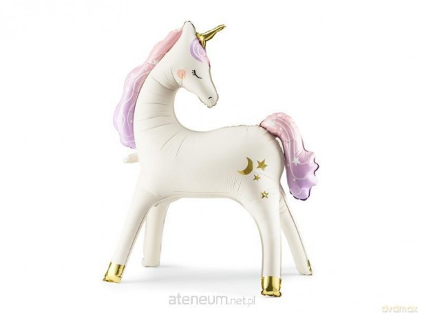 Stojący balon foliowy Jednorożec 95x86cm