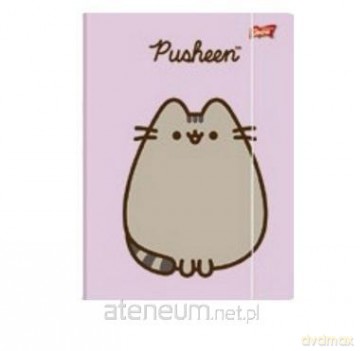 Teczka z gumką A4 Pusheen violet