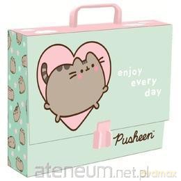 Teczka z rączką A4 XL Pusheen mint