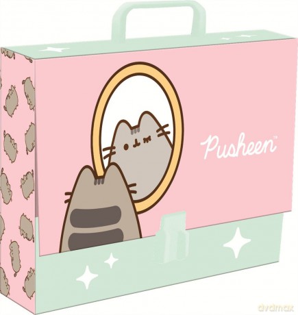 Teczka z rączką A4 XL Pusheen pink