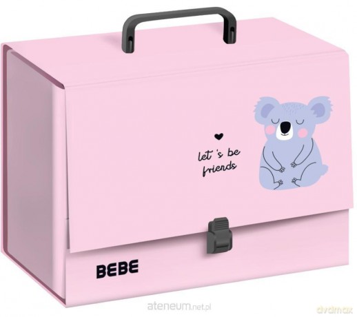 Teczka z rączką C4 10cm Bebe Kids Pastel