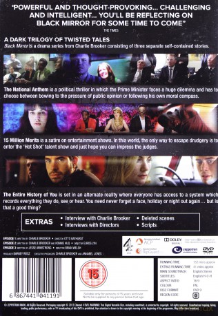 Charlie Brooker's Black Mirror Season 1 [DVD]