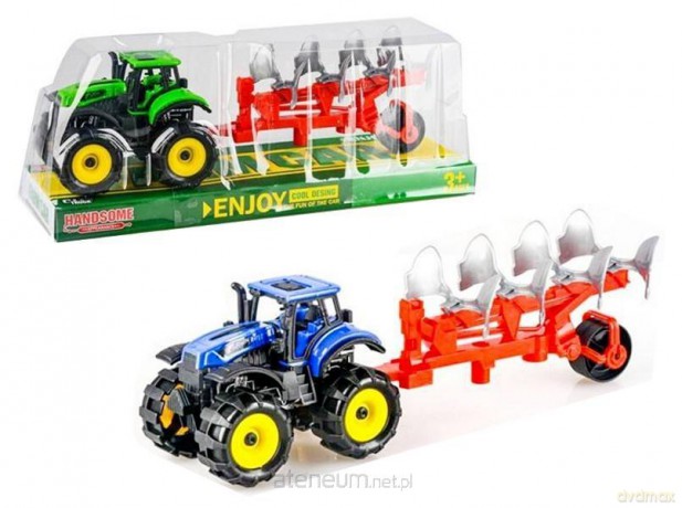 Traktor z przyczepą MIX