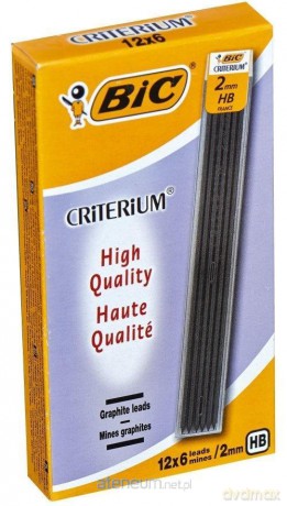 Wkłady Criterium 0,5mm HB (12szt)