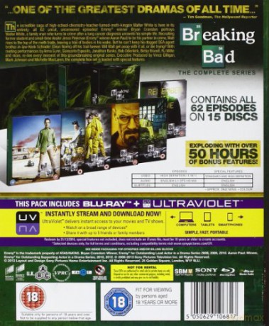 Breaking Bad: The Complete Series [15Blu-ray]