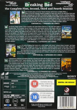 Breaking Bad Season 1-4 [15DVD]