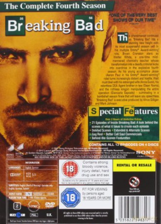 Breaking Bad Season 1-4 [15DVD]
