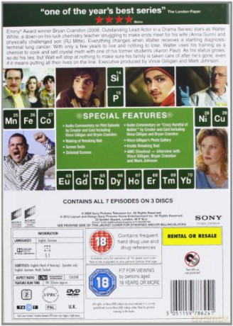 Breaking Bad Season 1-4 [15DVD]