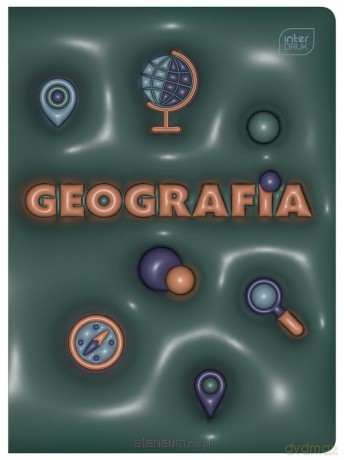 Zeszyt A5/60K kratka Geografia +pig.wiedzy (10szt)