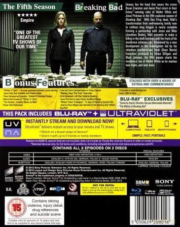 Breaking Bad Season 5 [2Blu-ray]