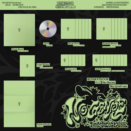 Boynextdoor: Boynextdoor 4th Ep (No Genre) No Limit Ver. [CD]