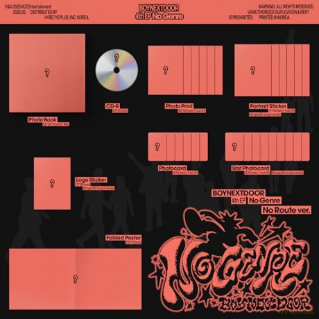 Boynextdoor: Boynextdoor 4th Ep (No Genre) No Route Ver. [CD]