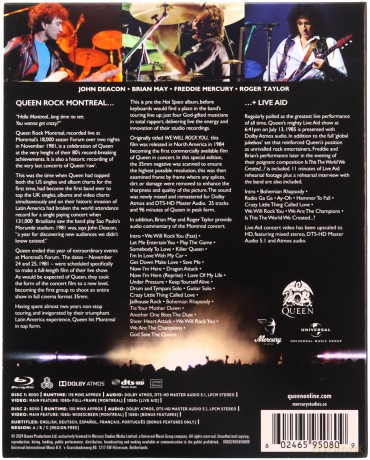 Queen: Queen Rock Montreal + Live Aid [2xBlu-Ray]