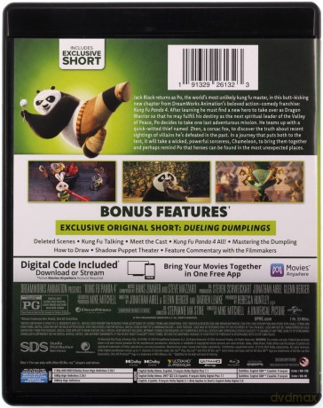 Kung Fu Panda 4 [Blu-Ray 4K]+[Blu-Ray]