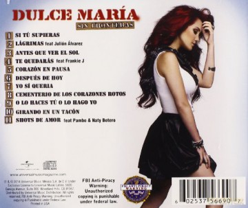 Dulce Maria: Sin Fronteras [CD]