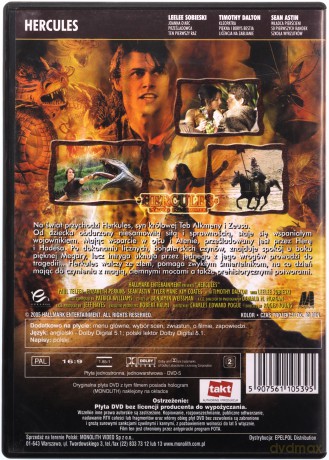 Herkules. Pół Bóg pół człowiek część 1 [DVD]
