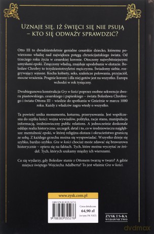 Gra w kości - Elżbieta Cherezińska [KSIĄŻKA]