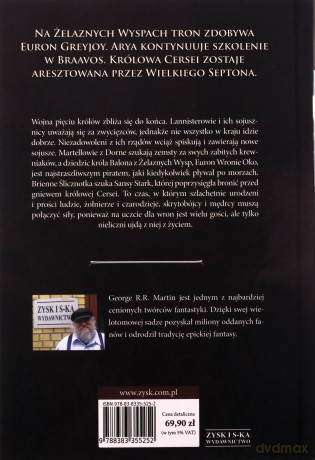 Uczta dla wron: Sieć spisków - George R.R. Martin [KSIĄŻKA]