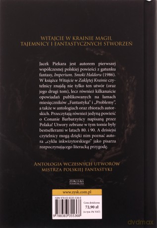 Witajcie w Zaklętej Krainie - Jacek Piekara [KSIĄŻKA]